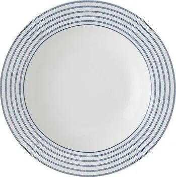 Talíř Hluboký talíř Candy Stripe blue 22cm, Laura Ashley UK