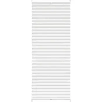 Prostěradlo Roleta plisé bílá 90x200 cm - montáž bez vrtání