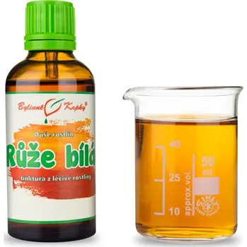 Doplněk stravy Bylinné kapky s.r.o. Růže bílá tinktura 50 ml | Bylinné kapky