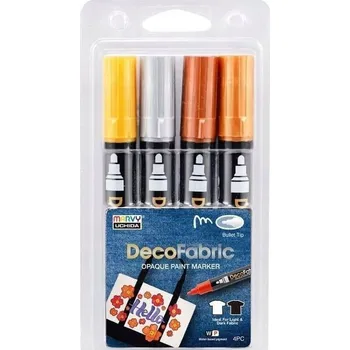 FIXY NA TEXTIL, 4 BARVY