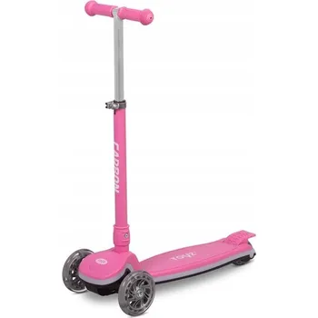 Koloběžka ToyZ Tříkolová koloběžka CARBON PINK