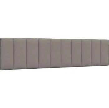 Polštář vidaXL Polštář na čelo postele Hanko 200 cm textil [4019185] Barva: taupe