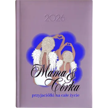 Kalendář Knižní kalendář 2026 A5 FunnyCase fialový