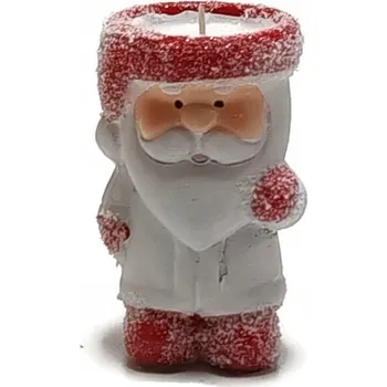 Vánoční dekorace FIGURKA Mikuláš OHŘÍVAČ NA ČAJOVÉ SVÍČKY DEKORACE VÁNOČNÍ OZDOBA