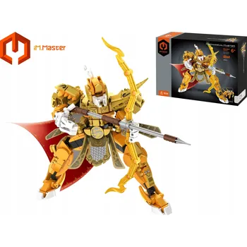 ostatní stavebnice Stavebnice iM.Master Five Tigers Generals 2v1, 344 dílků, skládací bojovník