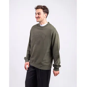 Pánská mikina Carhartt WIP Faded Pond Corps Sweatshirt Cypress heavy stone wash L