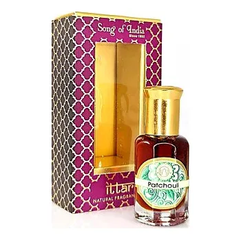 Song of India Přírodní Parfémovaný olej Pačuli - Patchouli Noir India 10ml