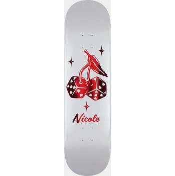 Skateboard Real Nicole High Roller (white) 8.0