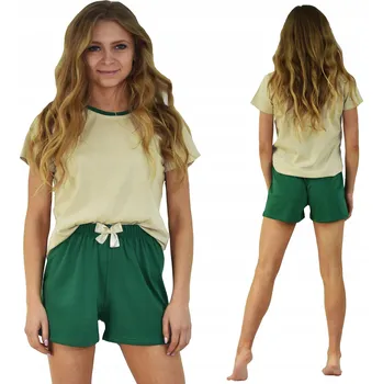 Dámské pyžamo Born2rest dámské pyžamo bavlna béžové, velikost M