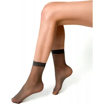 Dámské ponožky BELLA 20 Dámské Ponožky (2 páry) grafitto unica