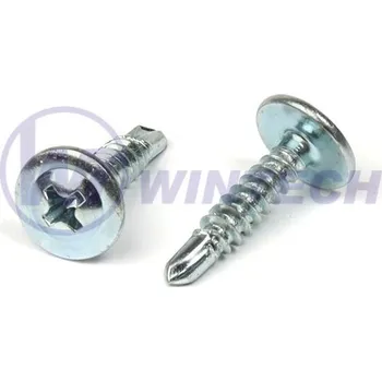 Šroub Samovrtný šroub RAM hlava 4,2 x 13 ZB Balení: 1000 ks CCEDB42013B4K