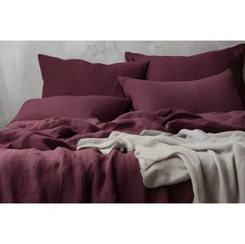 Bytový textil DARRÉ Mušelínové povlečení Claret Velikost: 140 x 200 + 70 x 90