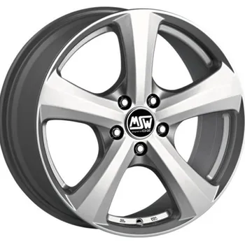 Alu kolo MSW (OZ) Alu Kola Msw (Oz) M19 7x16 5x120 ET41 Full Silver 67.1