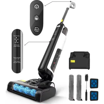 Vysavač Bezdrátový Vysavač a Mop pro Suché i Mokré Čištění Redkey W12 SE