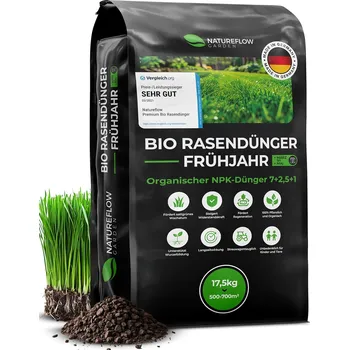 Hnojivo Natureflow organické hnojivo na trávník 17,5 kg