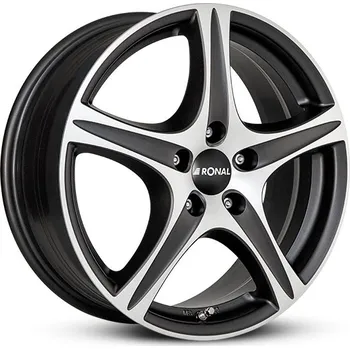 Disk RONAL Alu kola Ronal R56 7x17 5x112 ET44 Mattschwarz-Frontkopiert 66.6