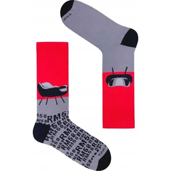 Pánská móda TakaPara Ponožky vícebarevné, velikost 36-40