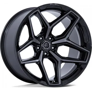 Alu kolo FUEL Alu kola Fuel Flux 12x22 6x135 ET-44 Gloss Black Brush Fc Gray Ddt 87.1