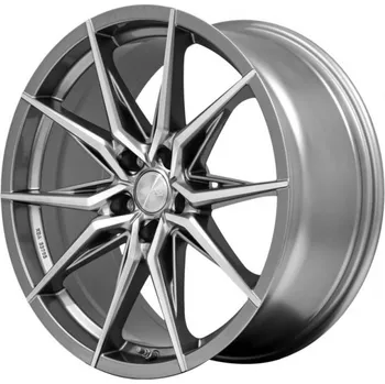 Disk BROCK Alu Kola Brock B42 8x18 5x112 ET35 Ferric Grey Poliert (FGP) 66.6