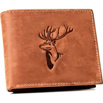 Peněženka Muž peněženka z pravé kůže Always Wild hnědá