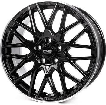 Alu kolo CMS Alu Kola Cms C25 9x20 5x112 ET57 Diamond Rim Black 66.5