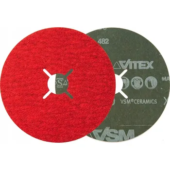 Brusný kotouč FÍBR FÍBROVÝ DISK 125mm KERAMICKÝ VSM XF870 P80