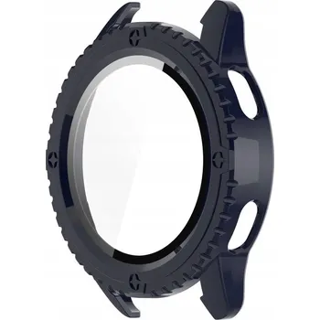 Pouzdro na mobilní telefon 2v1 POUZDRO + TVRZENÉ SKLO PRO XIAOMI WATCH S3 KRYT CASE