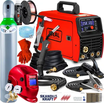 Svářečka Svářečka MIGOMAT IDEAL TECNO MIG 203 LED SYNERGIE MMA TIG 200A 4T HLINÍK