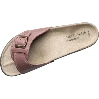 Dámská zdravotní obuv Ortopedické pantofle č.37 T04 PROTETIKA starorůžová