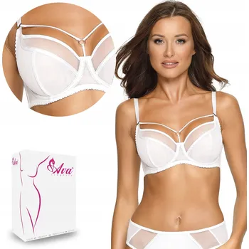 Podprsenka Ava podprsenka nevyztužená bílá velikost 80K