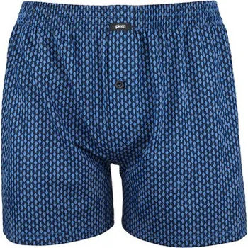 Boxerky Pleas Pánské boxerky modrá XL (184183-800-054)