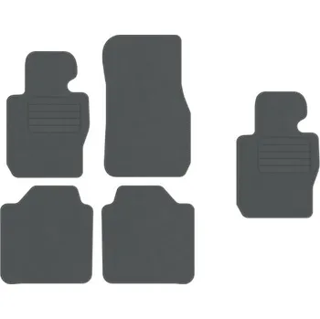 autokoberec Kobercové rohožky Edecor velurové 5 ks