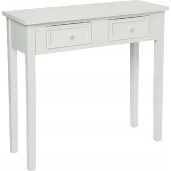 Konzolový stolek Konzolový Stolek Atmosphera bílá matná 80 x 76 x 30 cm