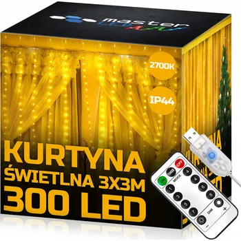 Vánoční dekorace Vánoční osvětlení na stromeček Masterled do interiéru 3 m, 201 - 300 světýlek