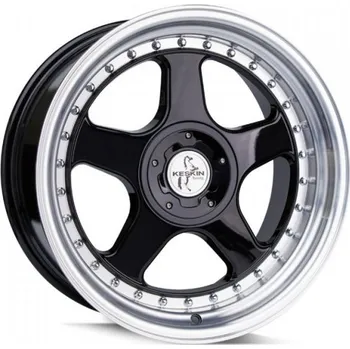 Alu kolo KESKIN Alu Kola Keskin Kt1 8.5X18 5X120 ET35 Black Lip Polish 72.6