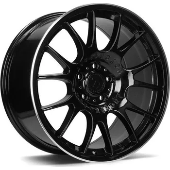 Alu kolo Seventy9 Alu Kola Seventy9 SV-H 8x18 5x112 ET35 Black Glossy Lip Polished 66.6