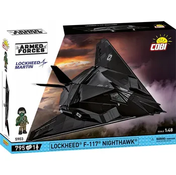 Stavebnice COBI Stavebnice Cobi 5903 Lockheed F-117 Nighthawk 795 dílů