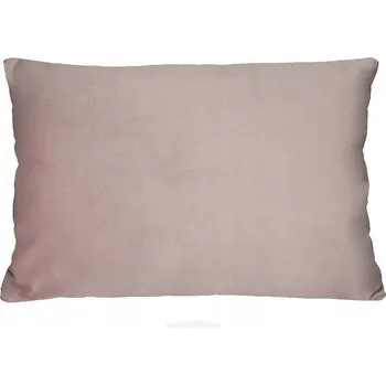 Polštář Hladký velurový Polštář Bertoni Růžový 40 x 60 cm