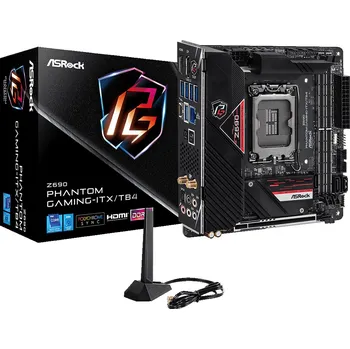 Základní deska Základní deska ASrock Z690 Phantom Gaming-ITX/TB4 DDR5 mini ITX 2x DDR5