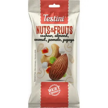 Testini OŘECHY & OVOCE Testini®, 50 g Balení: 1 KRABICE - 10 ks