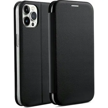 Pouzdro na mobilní telefon Pouzdro Beline Flip pro Apple iPhone 15 Pro, černé