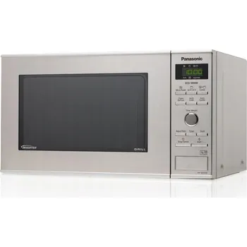 Mikrovlnná trouba VOLNĚ STOJÍCÍ MIKROVLNNÁ TROUBA PANASONIC NN-GD37HSGTG S GRILLEM, STŘÍBRNÁ