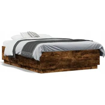 Postel Rám postele 120x190 kouřový dub