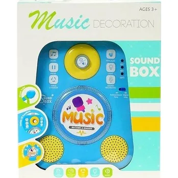 Hudební nástroj pro děti 3094 KARAOKE S HUDEBNÍ STANICÍ