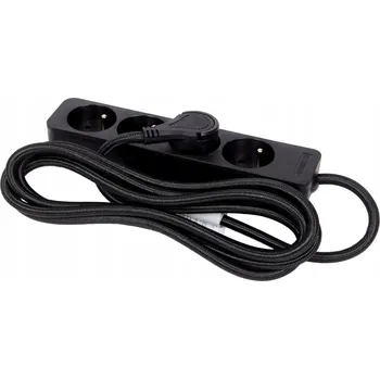 Napájecí kabel Prodlužovací Kabel přívod Promax 2,4 m, 4 ks, bílý