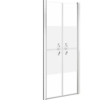 Sprchové dveře Sprchové dveře z ESG skla, hliníkový rám, 93-96 x 190 cm, matné sklo