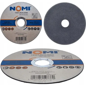 Řezný kotouč Řezný kotouč na kov 125 x 1,0 mm pro nerezovou ocel Inox NOMI