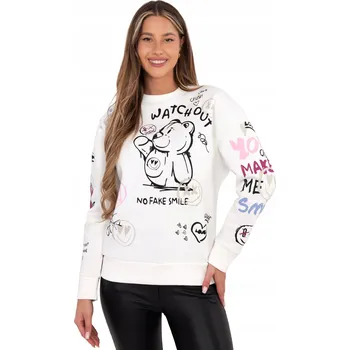 Dámská mikina Mikina Dámská Zateplená Tepláková s nápisy