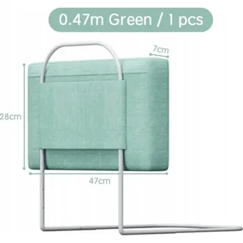 Obraz Ochranná zábrana na postel 47*28*7cm 1 ks zelená. Lapchu