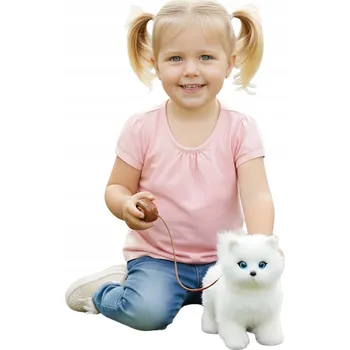 Hračka pro nejmenší INTERAKTIVNÍ KOČKA + VODÍTKO, KOŤÁTKO CHODÍ A MŇOUKÁ PRO DĚTI